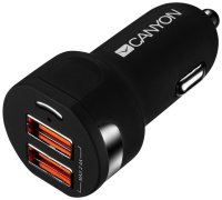 Canyon Dual USB Car Charger 2.4A